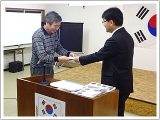 第17回韓国語講座修了式